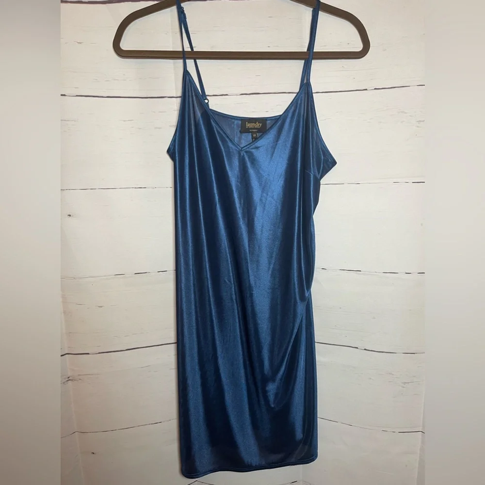 Laundry by Shelli Segal Polka Dot Mesh Dress - Sz 12 - Picture 3 of 9